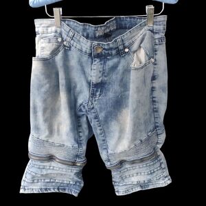 Mens Jean Shorts Size 34